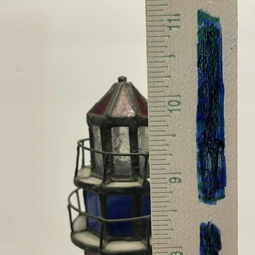 Tiffany Style Beacon Lighthouse Beach Table Lamps Children's Gifts Night Lights